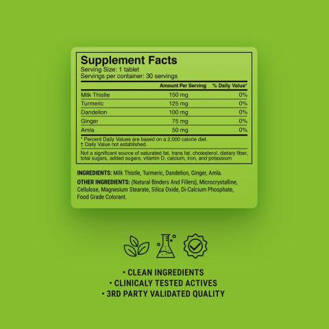 500mg Liver Detox - Live Mint - Thumbnail 9