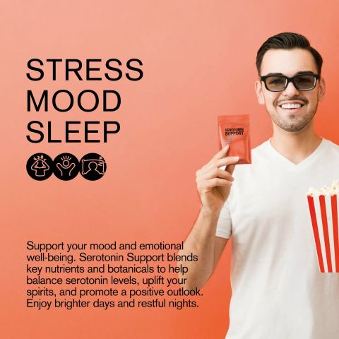 500mg Holy Basil, Turmeric, Rhodiola, Saffron, Amla Tablets - Blood Orange - Thumbnail 6