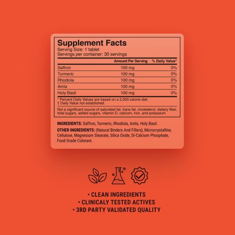 500mg Serotonin Support - Blood Orange - Thumbnail 9