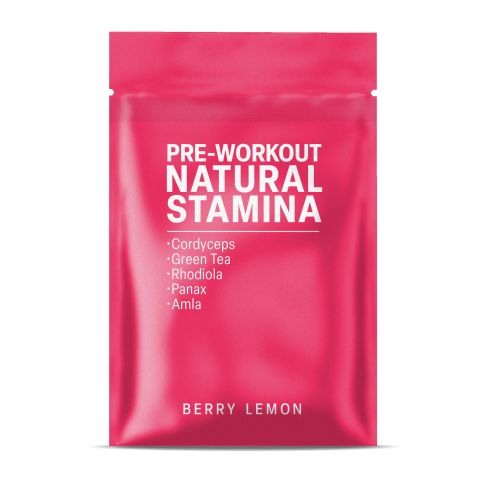 500mg Cordyceps, Green Tea, Rhodiola, Panax, Amla Tablets - Berry Lemon - Thumbnail 3