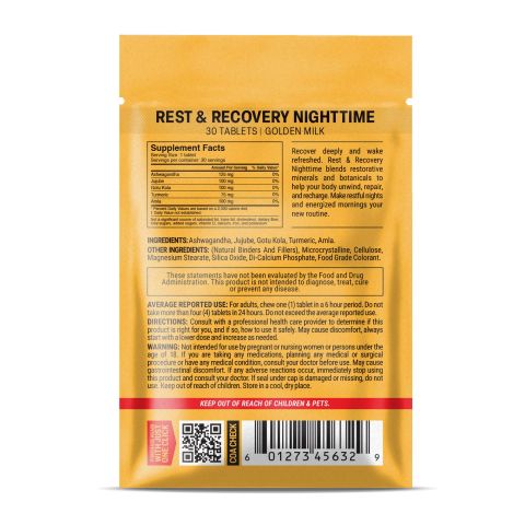500mg Rest & Recovery Nighttime - Golden Milk - Thumbnail 8