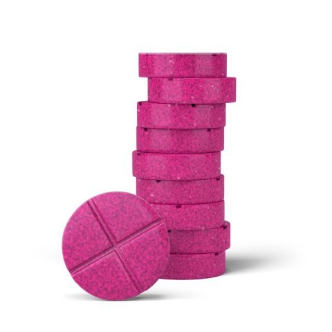 500mg CoQ10 Herb Mix, Green Tea, Rhodiola, Panax, Amla Tablets - Lemon Berry - Thumbnail 1