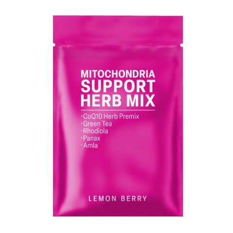 500mg CoQ10 Herb Mix, Green Tea, Rhodiola, Panax, Amla Tablets - Lemon Berry - Thumbnail 3
