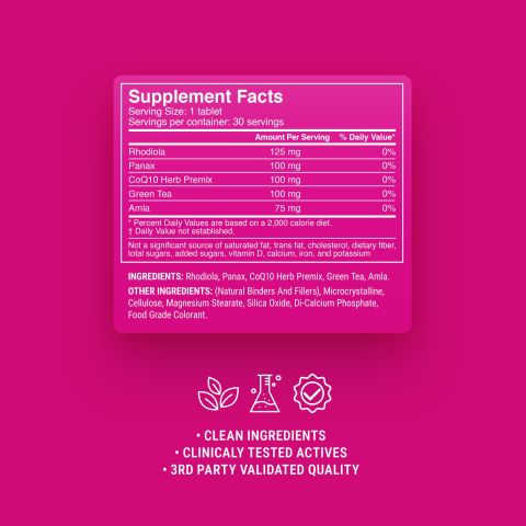 500mg Mitochondria Support Herb Mix - Lemon Berry - Thumbnail 9