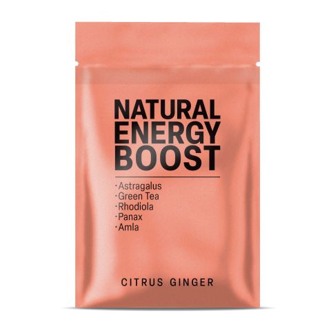 500mg Astragalus, Green Tea, Rhodiola, Panax, Amla Tablets - Citrus Ginger - Thumbnail 3