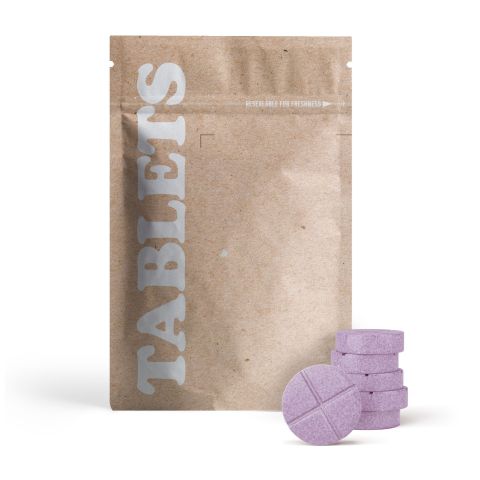 50mg L-Theanine & L-THP Tablets - Blueberry Lavander - Thumbnail 3