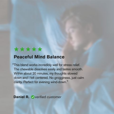 50mg L-Theanine & L-THP Tablets - Blueberry Lavander - Thumbnail 8